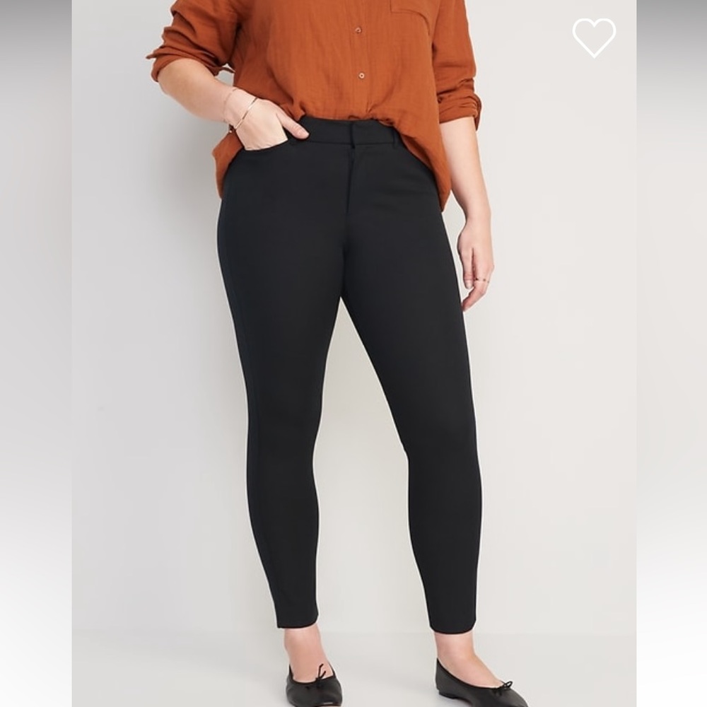 Old Navy High-Wasted Pixie Skinny Ankle Pants, size 12